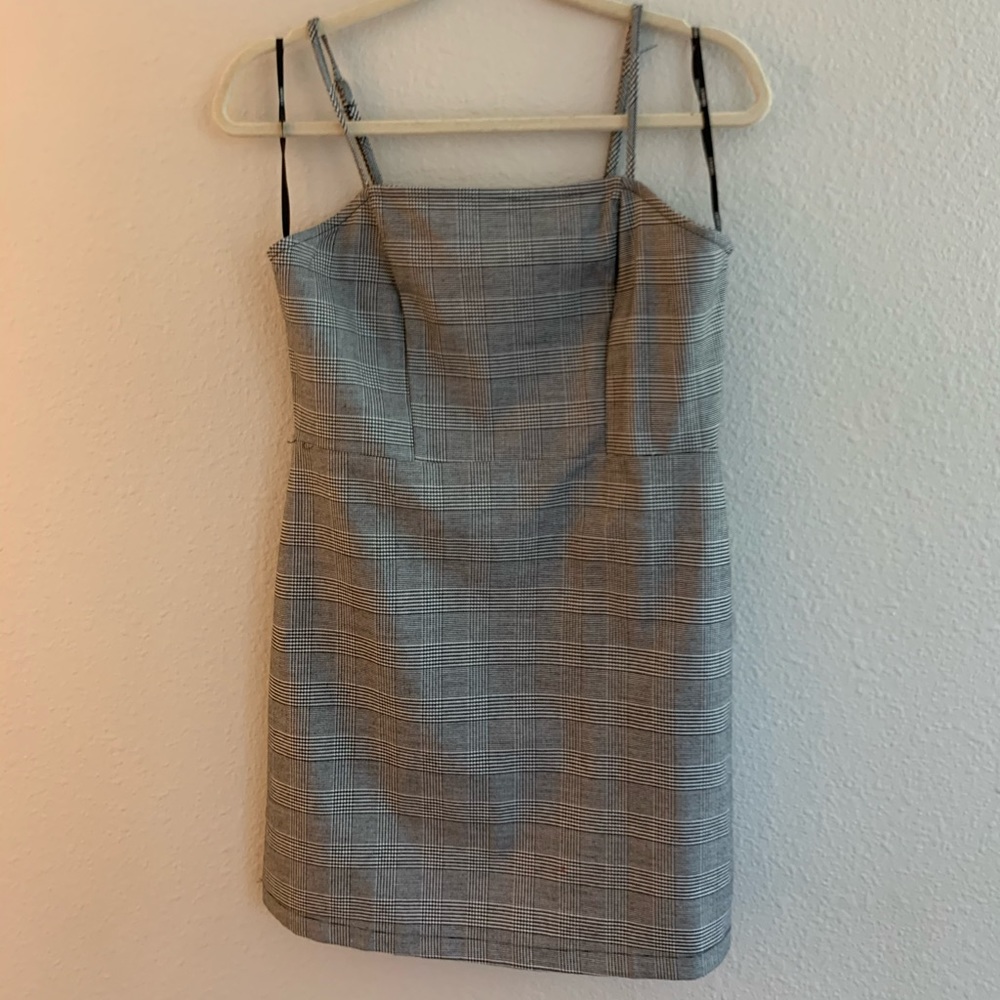 Mini spaghetti strap dress